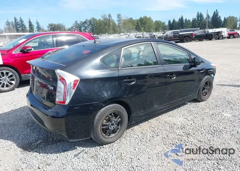 2012 Toyota Prius Three from USA, damaged, VIN JTDKN3DUXC5524854